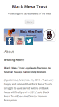 Mobile Screenshot of blackmesatrust.org